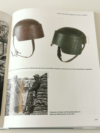 "Die belgische Armee im Ersten Weltkrieg - Uniformen und Ausrüstung" 599 Seiten mit etwa 1000 Farbfotos, Verlag Militaria