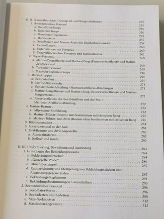 "Die deutschen Marinen 1818 - 1918, Organisation, Uniformierung, Bewaffnung und Ausrüstung" 2 Bände im Schuber, insgesamt über 1000 Seiten, reich bebildert, Verlag Militaria