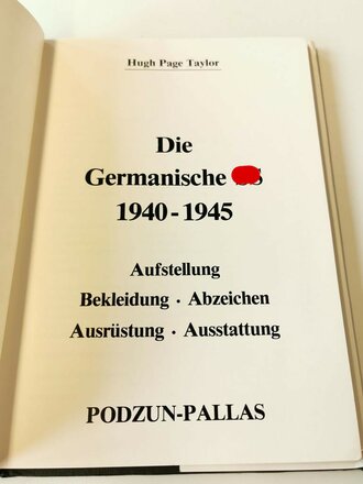 Die Germanische SS 1940 - 1945, A5, 137 Seiten, gebraucht