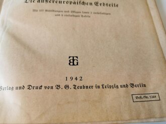 Großdeutschland und die Welt - Erdkundebuch für Mittelschulen datiert 1942, A5, 164 Seiten