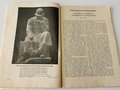 Deutschland erwache, Kalender für das Jahr 1934, A5, 94 Seiten, das Hakenkreuz auf dem Einband zum Teil vermalt