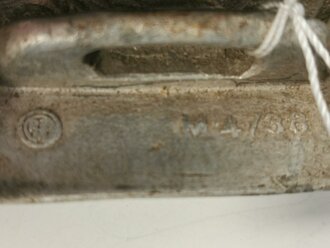 Koppel Hitler Jugend, stark getragen, Koppelschloss Aluminium M4/38