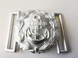 Kriegsmarine Schloß für die Paradefeldbinde der Beamten mit Gegenhaken. Aluminium 60mm