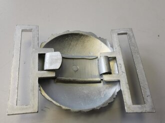 Kriegsmarine Schloß für die Paradefeldbinde der Beamten mit Gegenhaken. Aluminium 60mm