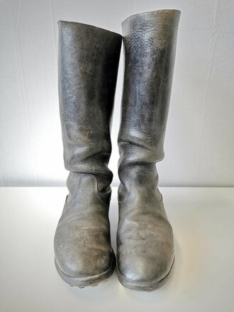 Paar Marschstiefel für Mannschaften der Wehrmacht. Getragenes Paar, Sohlenlänge 29cm