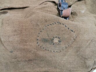 Rucksack für Gebirgstruppen der Wehrmacht, getragenes Stück in gutem Zustand