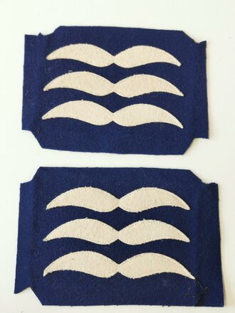 Luftwaffe, Paar Rangabzeichen für einen Feldwebel,...