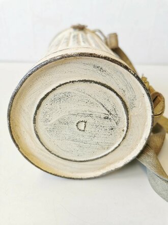Gasmaskendose M38 Wehrmacht, neuzeitlich lackiert