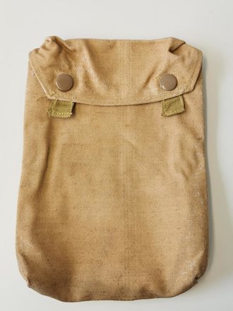 Tasche für die Gasplane der Wehrmacht, sandfarbene...