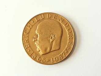 Medaille Erich Ludendorff 1865-1937 - Medaille "Dem...