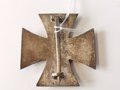 Eisernes Kreuz 1.Klasse 1939, Hersteller L/19, nicht magnetisch, die schwärzung des Hakenkreuz ca.50% erhalten