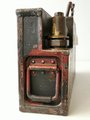 Reichswehr , Petroleumkasten zum MG08 08/15. Originallack, Verschluss gängig