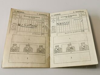 Hessen, Nachlass eines Einjährig Freiwilligen im Leibgarde Infanterie Regiment Nr.115, bestehend aus diversen Papieren, Reservistenbild und Effekten