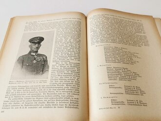 Hessen, Regimentsgeschichte aus dem Nachlass eines Einjährig Freiwilligen im Leibgarde Infanterie Regiment Nr.115 von 1921. Buchrücken geklebt