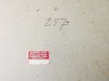 Stahlhelmbund, original gerahmte Urkunde "Für treue im Stahlhelm" Ortsgruppe Hamborn 1925-1935. Maße 24,5 x 31,5cm
