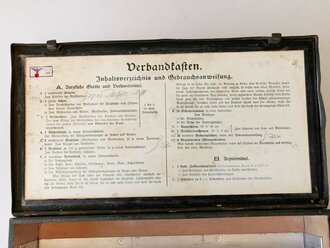 KFZ Verbandkasten Wehrmacht datiert 1939