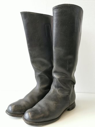 Paar Stiefel für Offiziere der Wehrmacht, weiches...