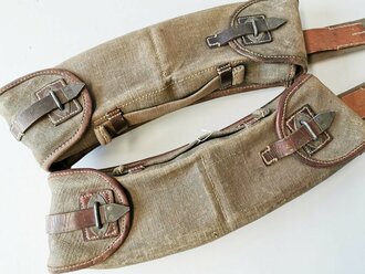 Paar MG13 Magazintaschen mit Verbindungsriemen