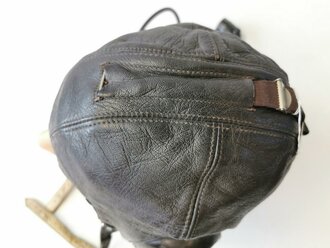 Luftwaffe Kopfhaube L Kp W 101, Ln 26618. Getragenes Stück, guter Zustand