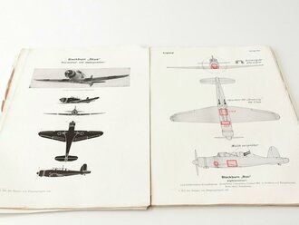 Frontnachrichtenblatt der Luftwaffe, Sonderausgabe: Englische Kriegsflugzeuge, Leistungen und Bilder Stand 1.Juli 1940.  Nicht auf Vollständigkeit überprüft