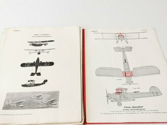 Frontnachrichtenblatt der Luftwaffe, Sonderausgabe: Englische Kriegsflugzeuge, Leistungen und Bilder Stand 1.Juli 1940.  Nicht auf Vollständigkeit überprüft