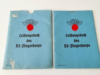 Leistungsbuch des NS Fliegerkorps in Hülle, 1943 geführtes Stück