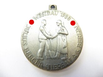 Westwall Medaille"Limes Abschnitt Karlsruhe" Westbau 1938