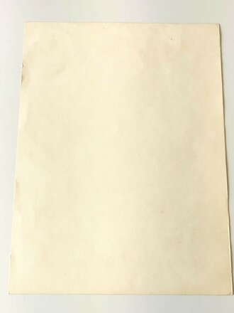 NSFK Gruppe 17 Ostmark, grossformatige Spendenurkunde datiert 1939. Maße 28x38cm