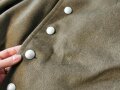 Reichsarbeitsdienst, Mantel für einen Offizier in sehr gutem Zustand, die Schulterstücke original vernäht