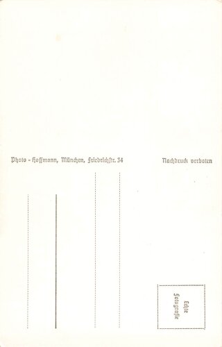 Ansichtskarte SS Obersturmbannführer Hauser,...