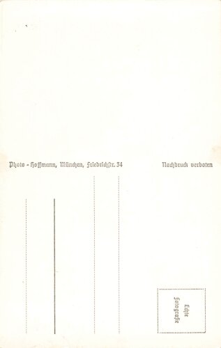 Ansichtskarte SS Sturmbannführer Sattler,  Hoffmann...