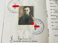Landjahr 1934 Ausweis eines Angehörigen HJ Gefolgschaft 4, Unterbann III 259