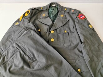 U.S. 1970 dated 1st Cavalry DivisionTropical wool coat and pants