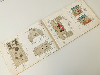 D655/1b " Pz Kpfw Panther, Ausführung A,D und Abarten" Bilder zur Gerätbeschreibung und Bedienungsanweisung zum Fahrgestell vom 21.7.44. DIN A4 , 113 Bilder