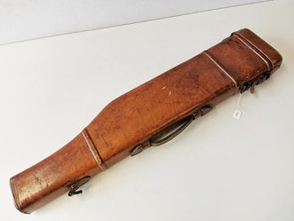 Lederfutteral für ein ziviles Jagdgewehr