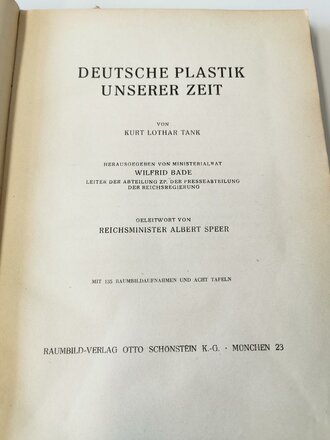 Raumbildalbum "Deutsche Plastik unserer Zeit" Komplett, Einband defekt