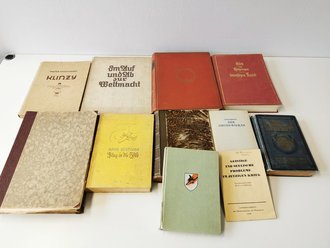 Konvolut Literatur, nicht auf Vollständigkeit und Zustand überprüft