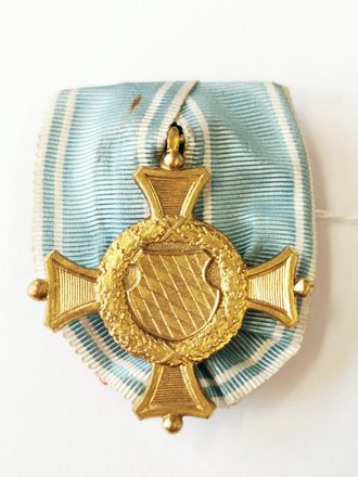 Bayern Militär-Dienstauszeichnung Kreuz II. Klasse für XXIV Jahre an Einzelspange
