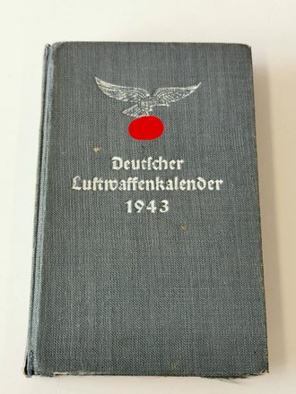 Deutscher Luftwaffen Kalender 1943, gebraucht
