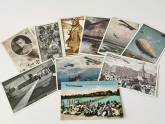 Kaiserreich und 1. Weltkrieg, 10 Ansichtskarten /...