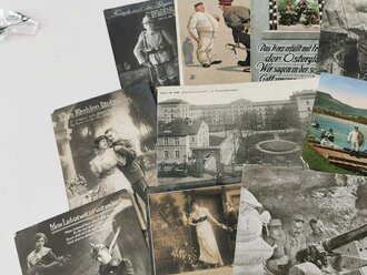 Kaiserreich und 1. Weltkrieg, 20 Ansichtskarten / Postkarten