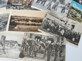 Kaiserreich und 1. Weltkrieg, 26 Ansichtskarten /...