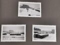 Reichsarbeitsdienst Fotoalbum mit Ärmelstreifen "W" ( Westwall ) für Offiziere. 146 Fotos, davon auch etliche vom weiblichen Arbeitsdienst