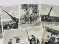 12 Stück Ansichtskarten Wehrmacht, feucht gelegen, daher haben sich grösstenteils die Rückseiten abgelöst