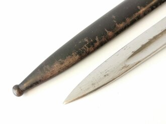 Extraseitengewehr KS98 , Hersteller Hörster Solingen, hintere Griffschale defekt