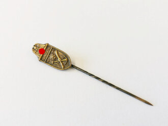 Narvikschild in gold, Miniatur 18mm an Nadel