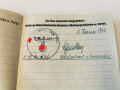 SS Polizei Panzerjägerabteilung, Verleihungsurkunde zum Eisernen Kreuz 1.Klasse , dazu das Soldbuch, diverse Fotos und Briefe. Das Soldbuch bis auf den Einband komplett