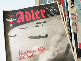 Konvolut  Zeitschriften III.Reich. 23 Ausgaben, nicht auf...