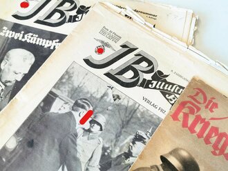 Konvolut  Zeitschriften III.Reich. 23 Ausgaben, nicht auf Vollständigkeit oder Zustand überprüft