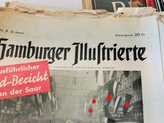 Konvolut  Zeitschriften III.Reich. 23 Ausgaben, nicht auf Vollständigkeit oder Zustand überprüft